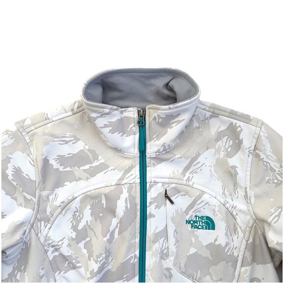 The North Face Apex Bionic Jacket Camo Windproof Shell Fleece Lining Midweight M - Picture 5 of 10